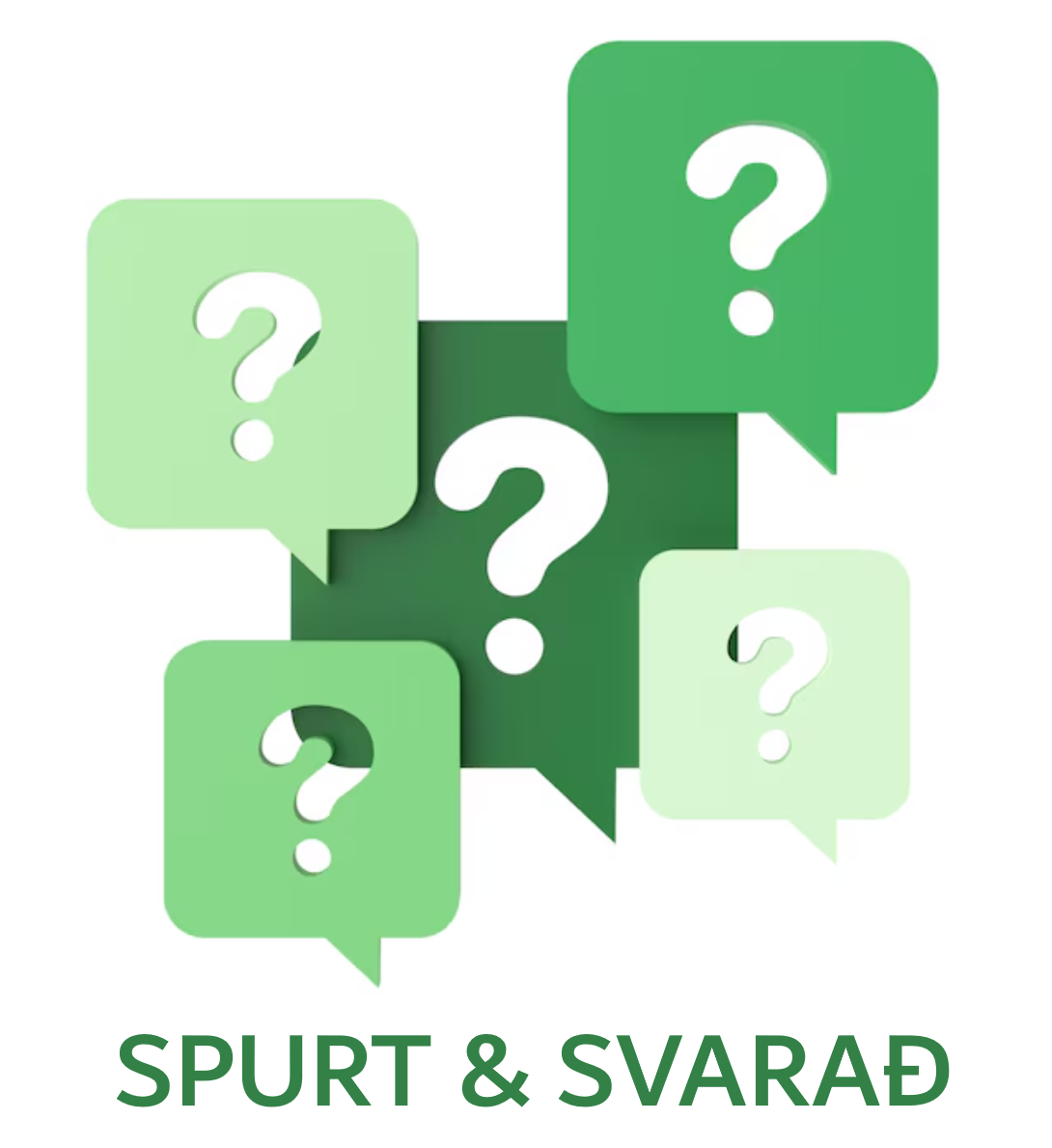 Spurt og svarað